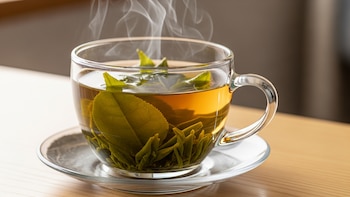 Té verde para el rostro: