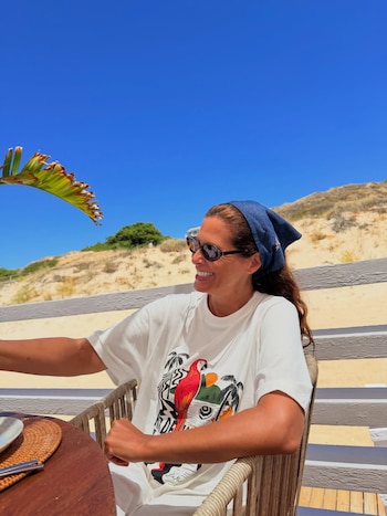 Las vacaciones de Nuria Roca y Juan del Val en Cádiz (Instagram)