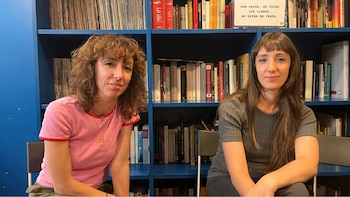 Carol y Marina Rodríguez Colás, durante su entrevista con Infobae.