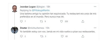 El mensaje del empresario gastronómico