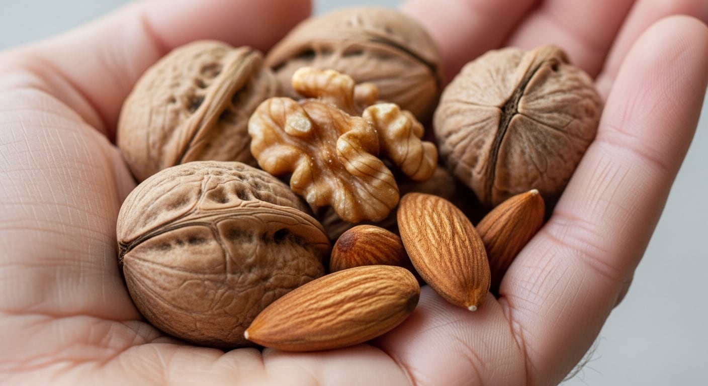 Almendras, nueces y pistachos: los favoritos de los cardiólogos para cuidar el corazón sin perder sabor - crédito Imagen Ilustrativa Infobae/VisualesIA