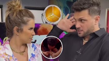 La conductora grabó un trend