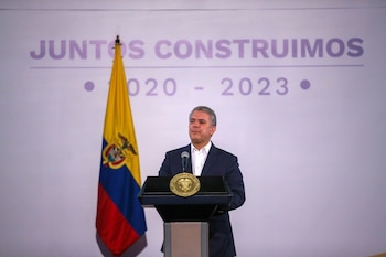 Iván Duque, presidente de Colombia