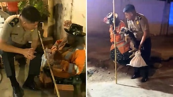 Policía quechuahablante pudo ayudar adulta mayor de 83 años que estaba perdida con su perrito