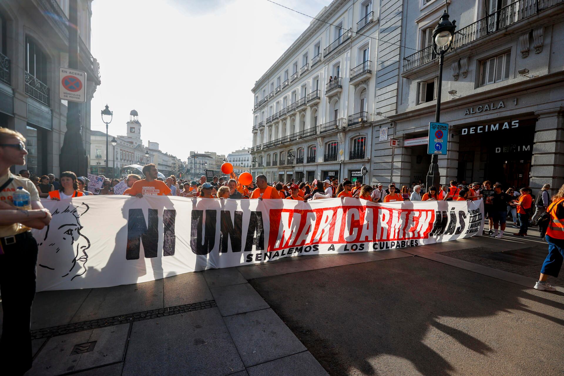 Unas 25.000 personas marchan en Madrid contra los desahucios tras el caso de Maricarmen: “Si no se aprueba este martes el decreto, este Gobierno que se dice progresista no tiene ningún sentido”