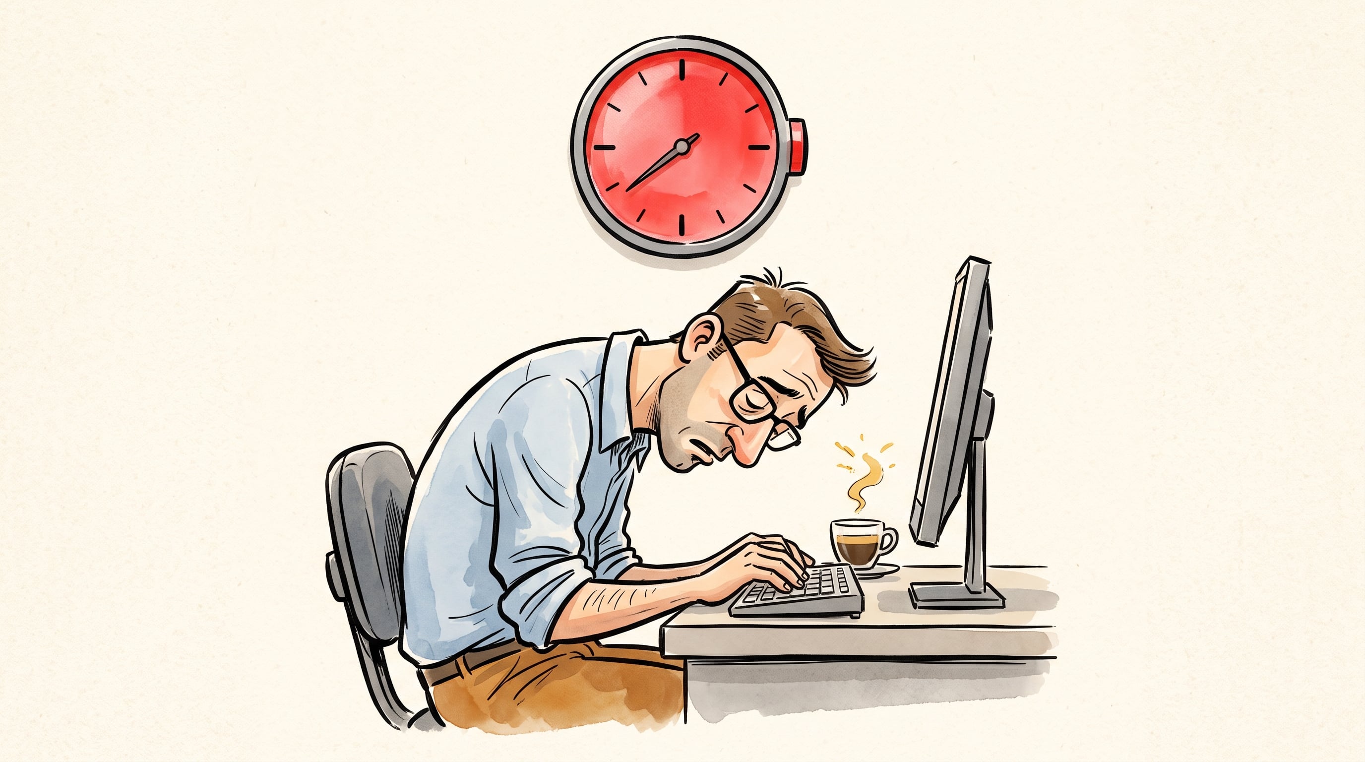 La disminución de energía durante la primera parte de la tarde coincide con un descenso de la alerta y la presión de sueño (Imagen Ilustrativa Infobae)