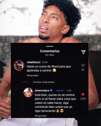 El defensor del Mallorca le respondió un fuerte comentario a un seguidor que criticó su forma de juego -crédito Instagram y @OutofcontextFPC/X