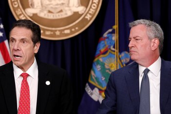 El gobernador de Nueva York