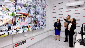 MIMP implementa sistema de videovigilancia con 160 cámaras para proteger a población vulnerable de 78 centros del Inabif