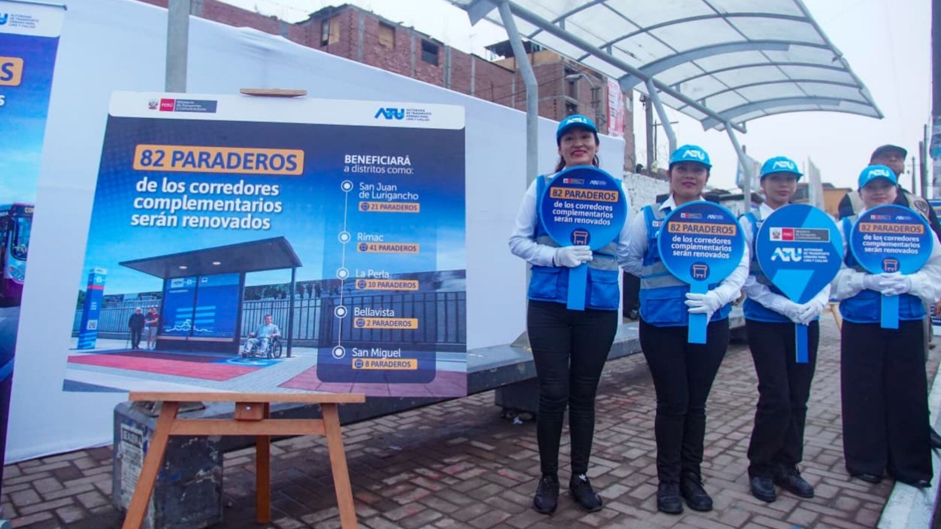 Las obras priorizan la integración del transporte público con la movilidad sostenible, mediante cicloparqueaderos en intersecciones clave - Créditos: ATU.