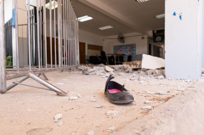 En el país hay hasta el momento 656 escuelas con algún tipo de afectación, menores o mayores, así como escuelas derrumbadas, señala el informe oficial. (Meduca)