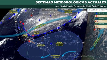 Estos sistemas meteorológicos influirán en