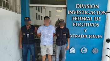 Un argentino robó un banco