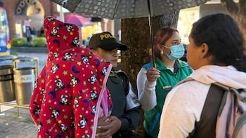 Rescate de 15 niños en