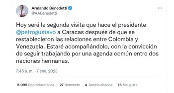 El embajador de Colombia en