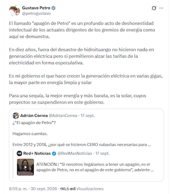 - crédito @petrogustavo/X