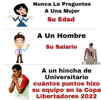 Memes de Universitario vs Barcelona SC