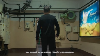 Zelenski en su búnker bajo