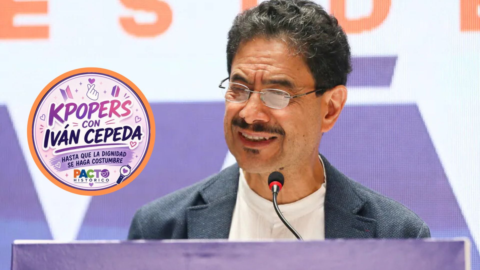El pronunciamiento de Iván Cepeda fue hecho a través de su cuenta oficial de X - crédito Lina Gasca/Colprensa/@jinkookalien/X