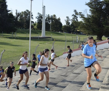 La delantera ya se entrena