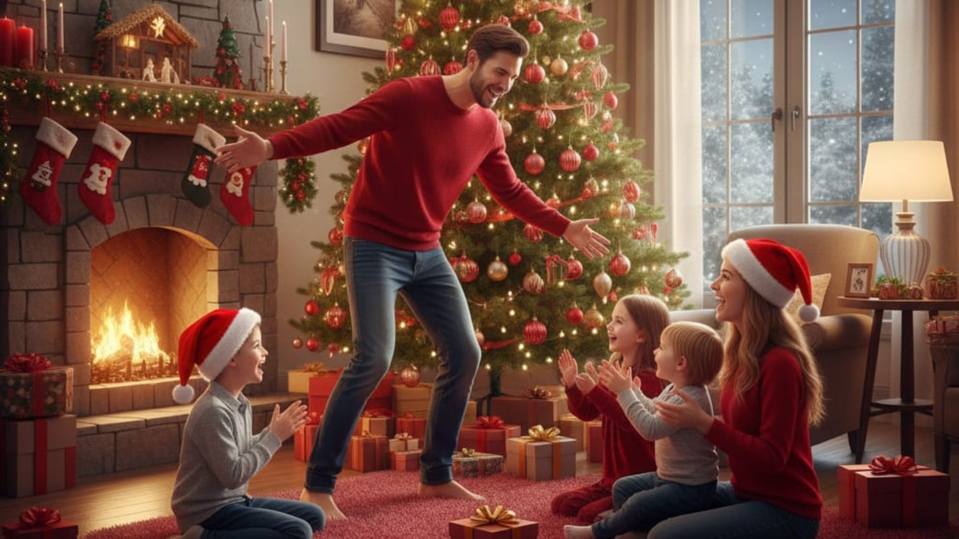 Juegos para disfrutar en familia. Foto: (Gemini IA)