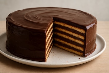 La torta helada de galletas