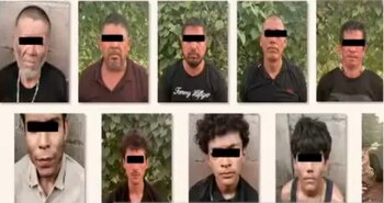 Los integrantes de Los Mayos