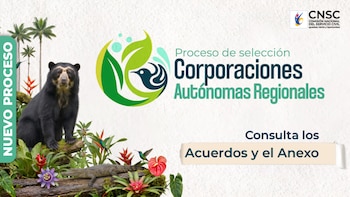Las pruebas escritas del concurso para las Corporaciones Autónomas Regionales se aplicarán en ciudades como Bogotá, Medellín, Cali, Barranquilla, Cartagena y Cúcuta - crédito Cnsc