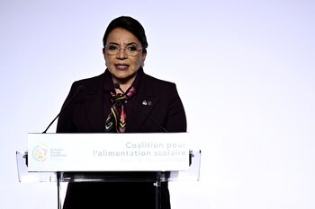 Xiomara Castro, presidenta de Honduras.