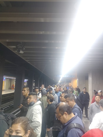 Avance en tiempo real de las diversas líneas de la red de transporte público capitalino.