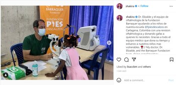 El posteo de Shakira sobre