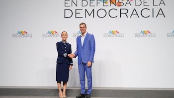 Sheinbaum se reúne con presidente de España: destaca la importancia de reconocer la Conquista y los pueblos originarios