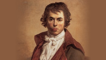 Detalle del “Autorretrato” (1794) de