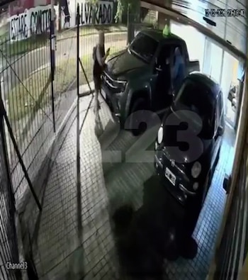 Los dos delincuentes fueron captados