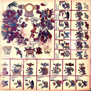 El Códice Borbónico, resguardado en la Asamblea Nacional de Francia desde 1826, representa los calendarios rituales mexicas.
Foto: Pueblos Originarios