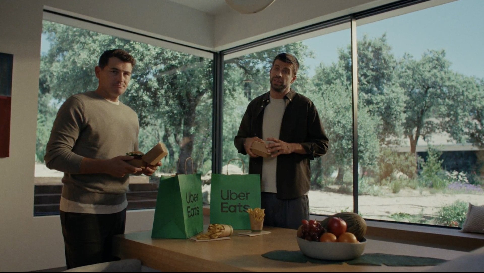 17/09/2026 Los exinternacionales Íker Casillas y Gerard Piqué vuelven a protagonizar la campaña de Uber Eats de 2026-27 como patrocinador de LaLiga.
ESPAÑA EUROPA MADRID DEPORTES
LALIGA