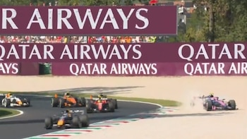 El despiste de Franco Colapinto en el Gran Premio de Italia de la F1: marchaba en el 4° lugar y perdió 12 posiciones