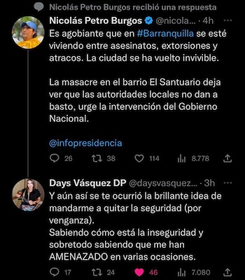 Anteriormente Days ya había asegurado