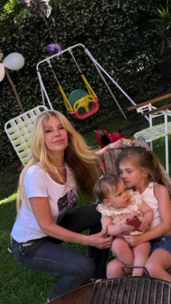 Alfano reflexionó sobre la felicidad de ser abuela y la intensidad del vínculo con sus nietas mujeres