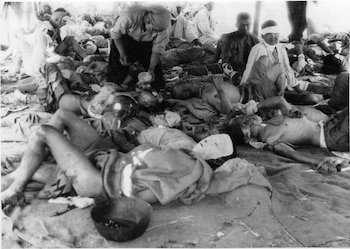 Las víctimas de la bomba