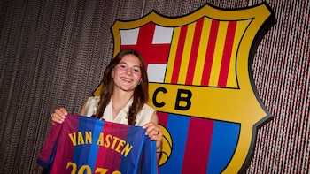 Van Asten: "Es un gran honor estar aquí y quiero ganarlo todo con el Barça"