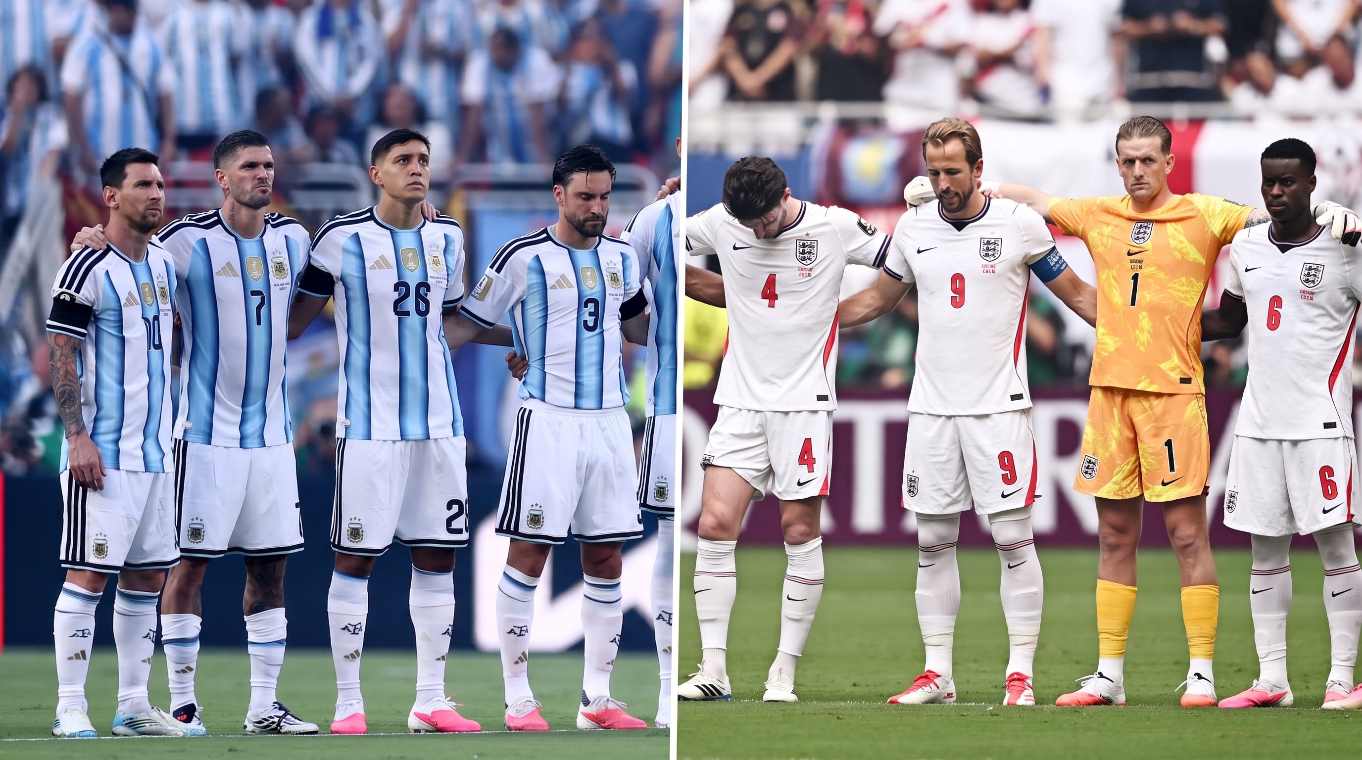 A qué hora empieza el Inglaterra vs Argentina de hoy 15 de julio: así puedes verlo gratis en vivo desde México