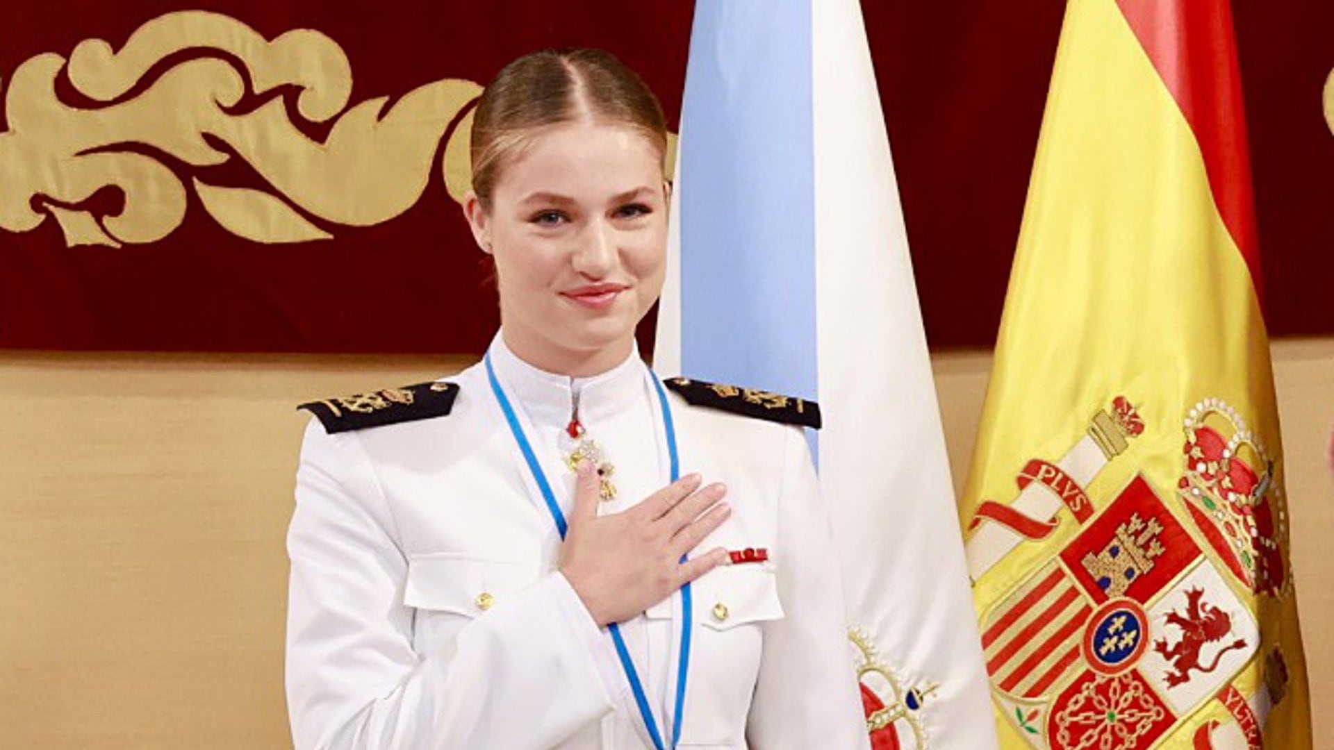 La princesa Leonor recibe la Medalla de Oro de Galicia (Europa Press)