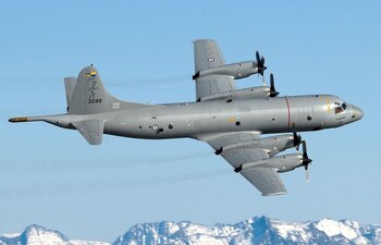 Integrantes de la Aviación Naval