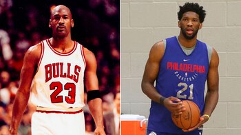 Jordan y Embiid, de leyenda