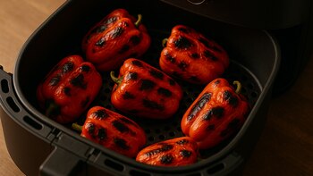 Receta de pimientos asados en
