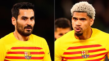 Ilkay Gündogan y Ronald Araújo