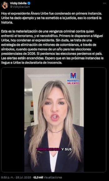 La experiodista comparó el fallo