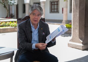 El presidente de Ecuador, Guillermo