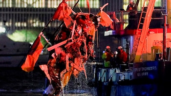 Helicopter crash in New York